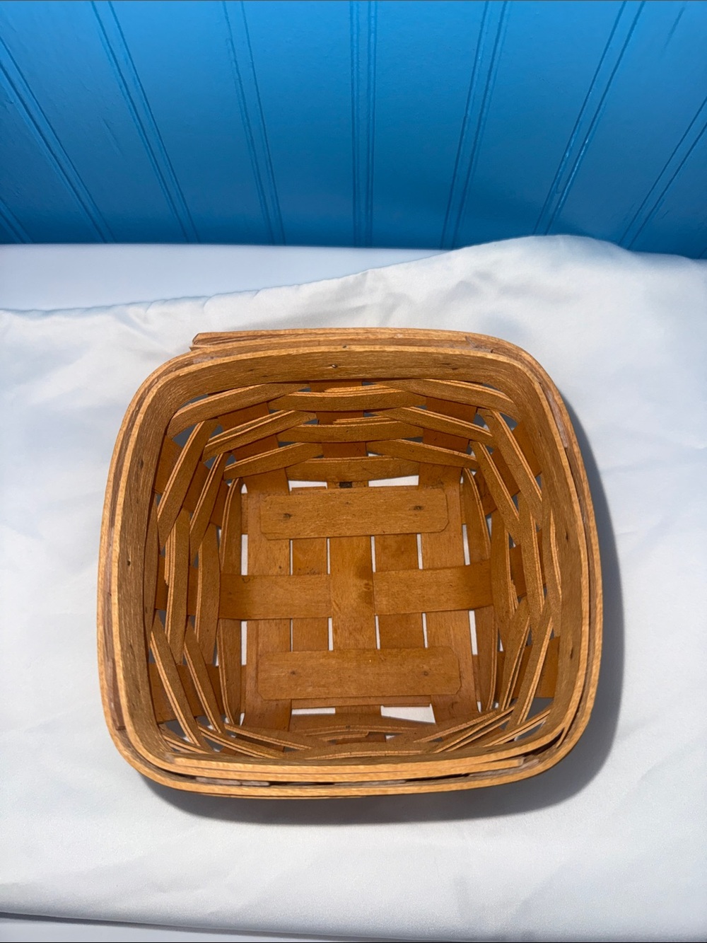 Longaberger 1998 Square Basket - Picture 6 of 6